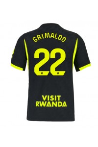 Atletico Madrid Alejandro Grimaldo #22 Jalkapallovaatteet Vieraspaita 2026-27 Lyhythihainen